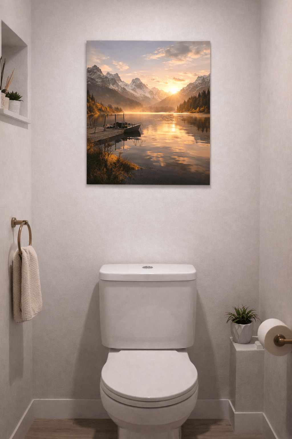 Custom metal frame 12 in x 18 in